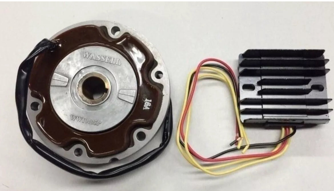 Lucas style high output alternator for all commandos to 1974
