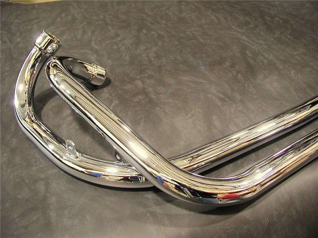 Triumph Exhaust Pipe Set T120 650 Twins