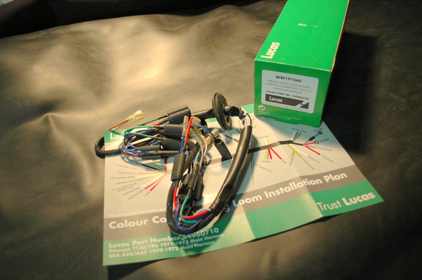 Lucas headlamp wiring harness