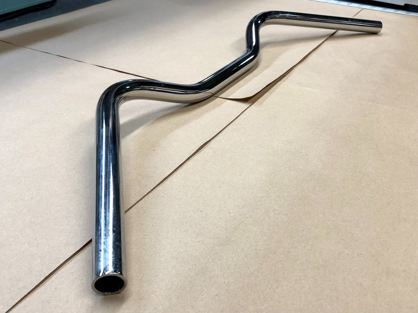 Handlebars M Style Chrome 7-8 UK Norton Triumph BSA