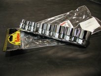 Whitworth / BSF / BSW 3/8" Unità Prese Poco Profonde Set 7 Pezzi 1/8"-1/2" Bi Es - Foto 9