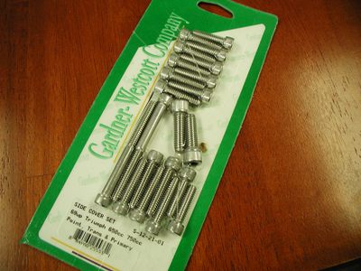 Triumph 650-750 Allen Screw Set Stainless