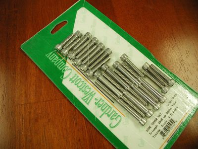 Gardner-Westcott Triumph 500 Allen Screw set