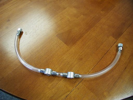 Commando Clear Fuel Line Set