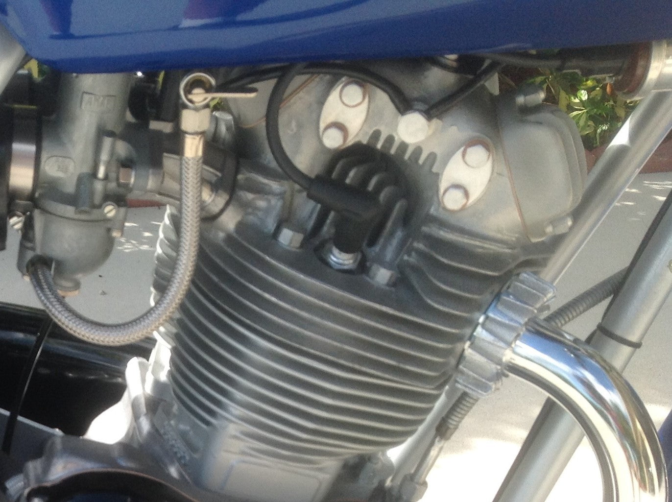 Norton Rocker Spindle Oil Feed Line Norton Andover