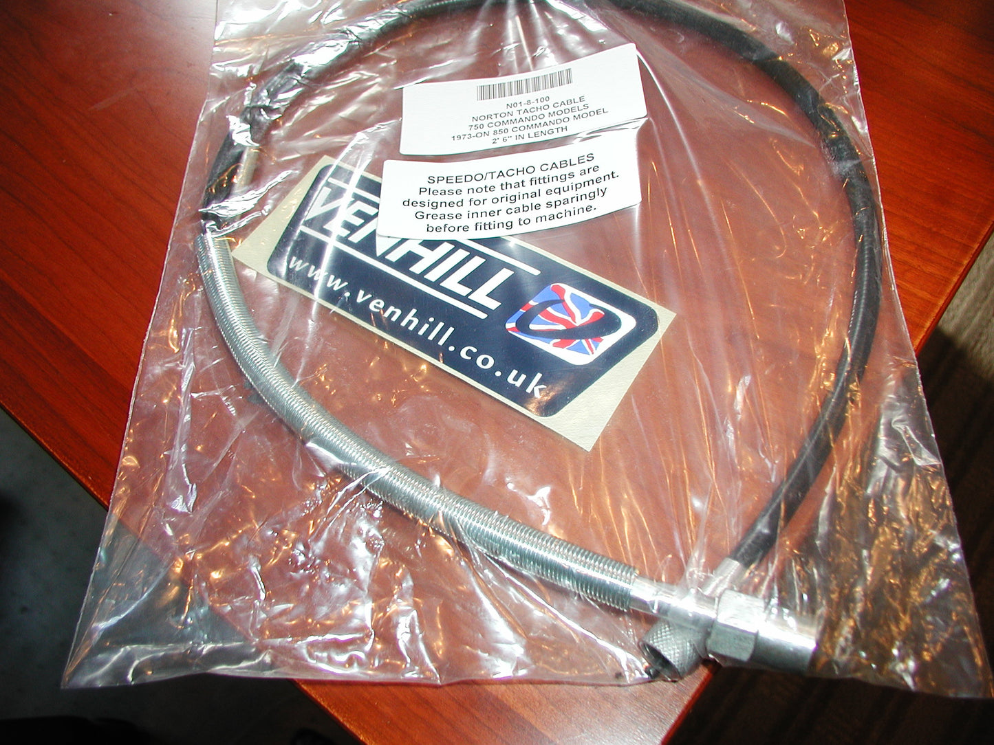 Norton Commando Venhill Tachometer Cable