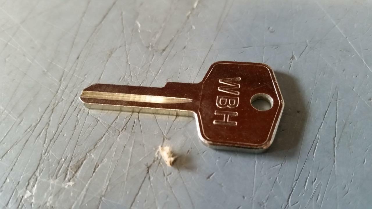 Wilmot Breeden Key Blank for British Motorcycles Norton Triumph BSA