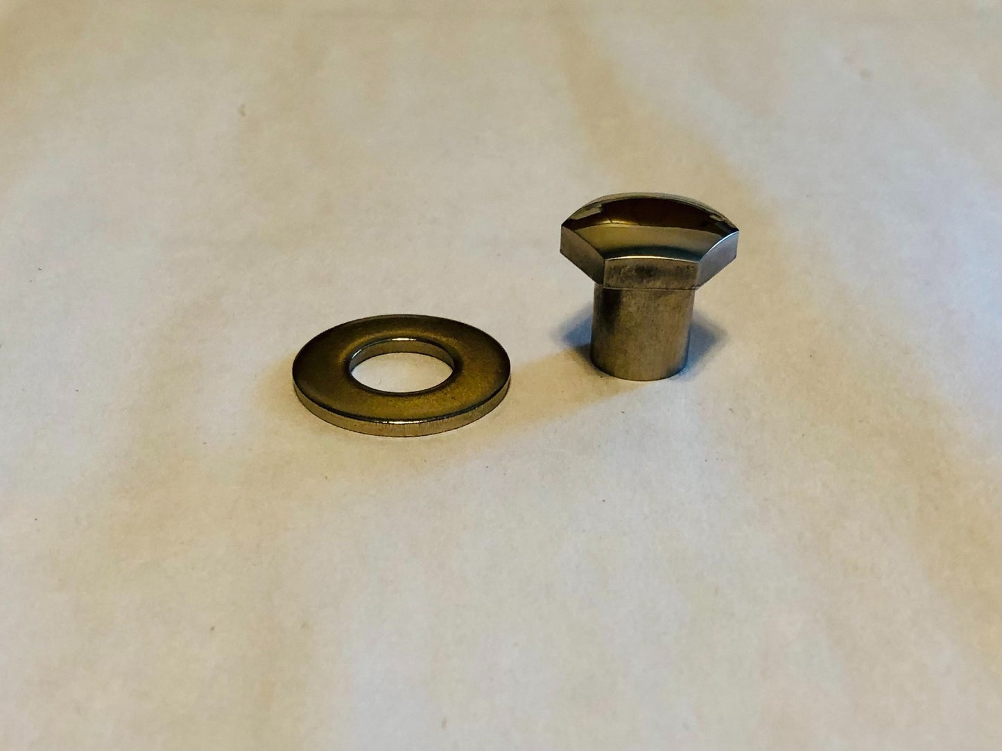 Primary Cover Nut and Washer Norton Chaincase