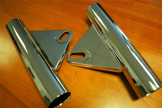 Norton Commando Chrome Headlight Brackets 1969-75 *Set of Two*