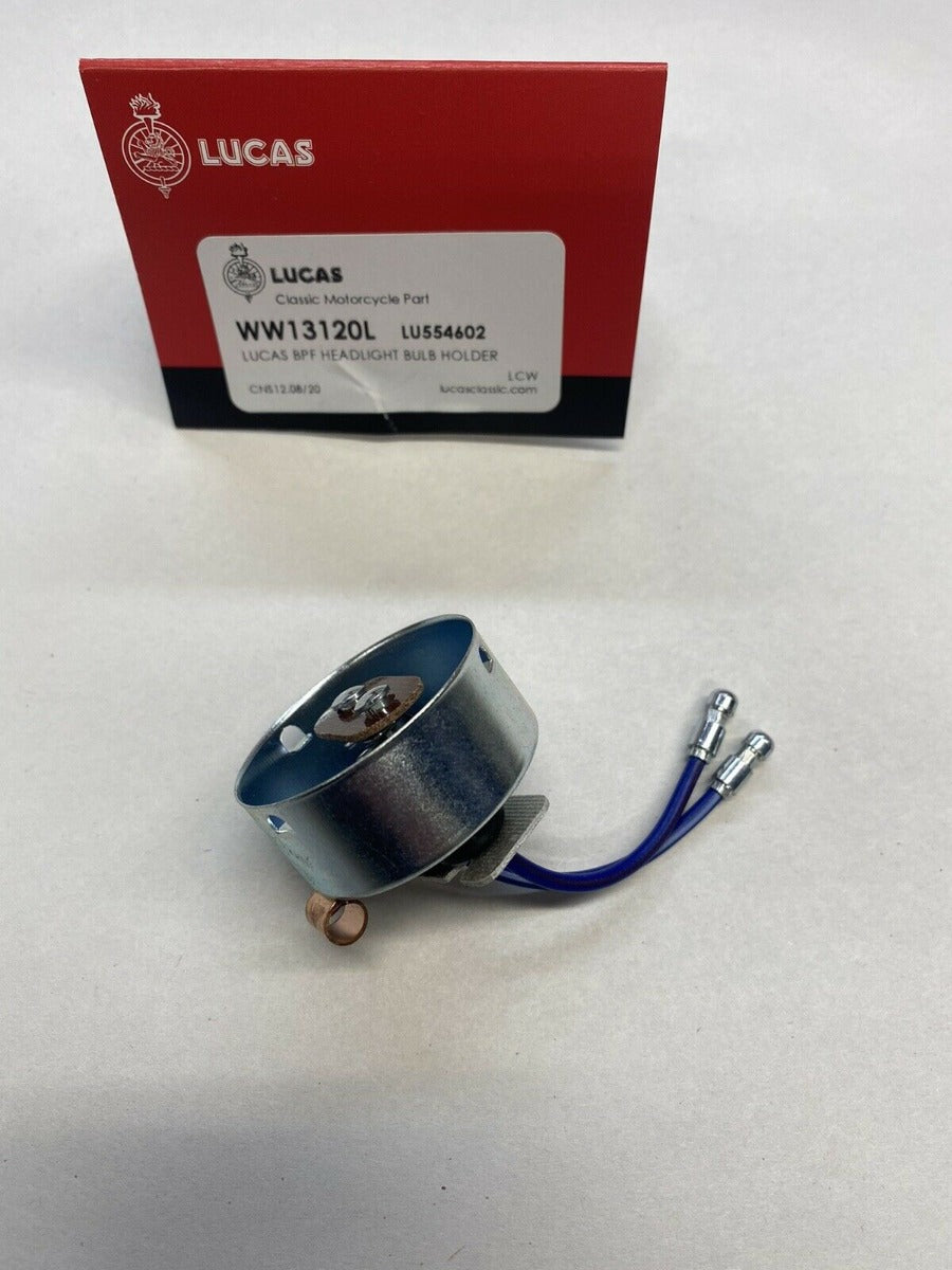 Norton Head Light Socket Bulb Holder 12 Volt
